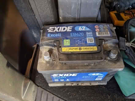Photo of free Used car battery (Bracknell RG12) #1