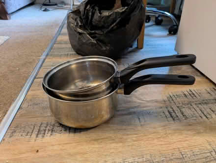 Photo of free Two Swan pans (Heaton) #1