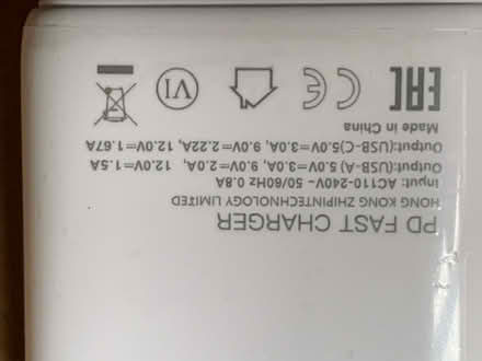 Photo of free Box of Euro plug PD fast chargers (Whitechurch) #4