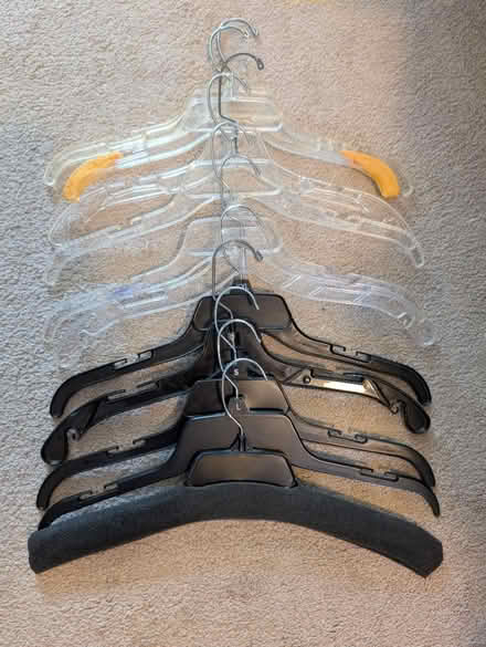 Photo of free Plastic hangers (Ashland) #1