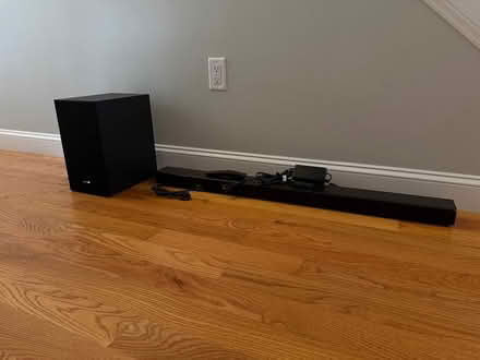 Photo of free Samsung sound bar with woofer (South Rd, north of Hanscom) #1