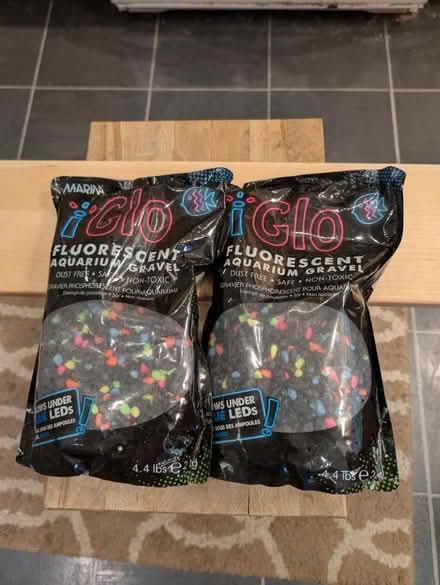 Photo of free Fluorescent aquarium gravel (Greenbank and Hunt Club) #1