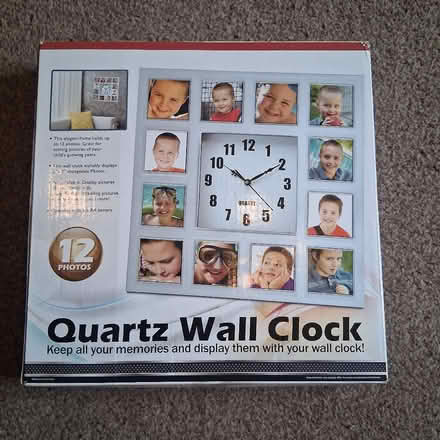 Photo of free Quartz Picture Wall Clock (Wickford SS12) #2