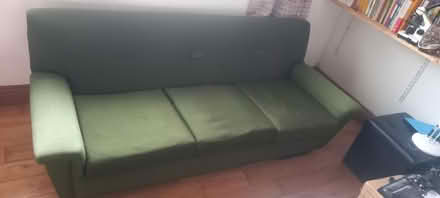 Photo of free Green couch (Malahide) #2