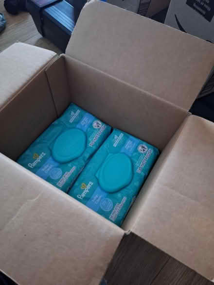 Photo of free Baby Wipes - half full box (Warden/St. Clair) #2
