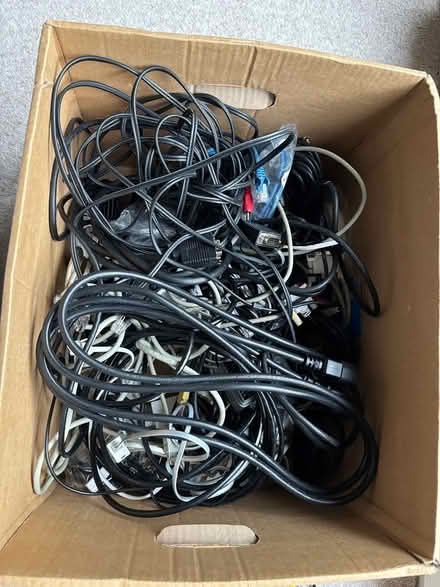 Photo of free Lots of wires and connectors (Ruddington) #1