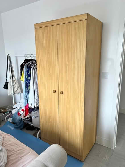 Photo of free Wardrobe with wheels (Ba2 5bq) #1