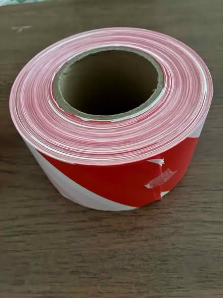 Photo of free Roll of lightweight hazard tape (Barnard's Green WR14) #1