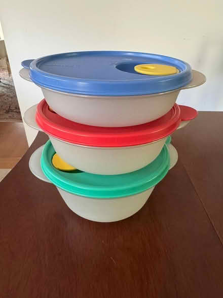Photo of free Tupperware bowls vented lids 3 sets (Swarthmore) #4