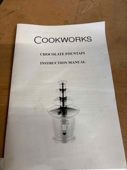 Photo of free Chocolate fountain (Colehill BH21) #3