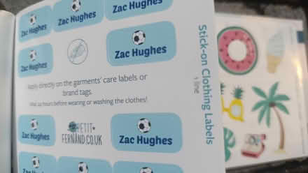 Photo of free Children clothes labels (Upper Norwood SE19) #2