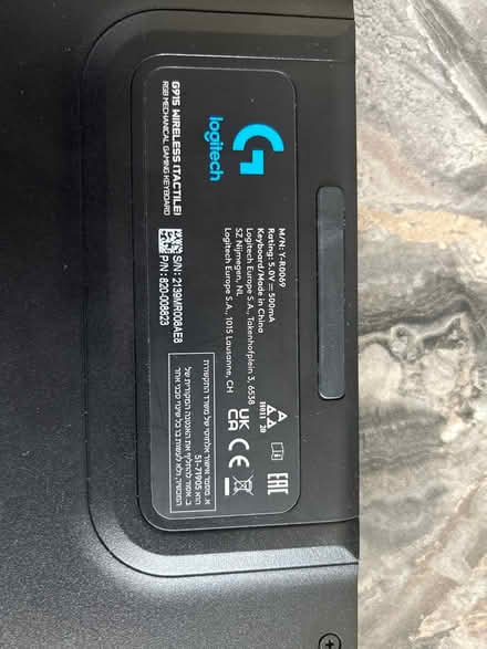 Photo of free Logitech light speed G915 keyboard (Kettering NN15) #4