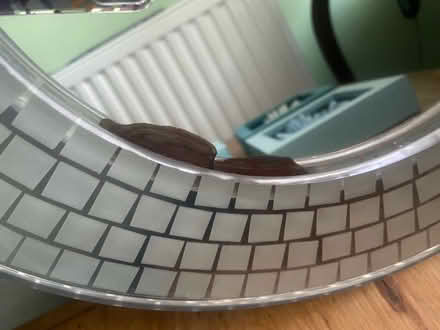 Photo of free Small Round Mirror silver grey (St Albans AL1) #2