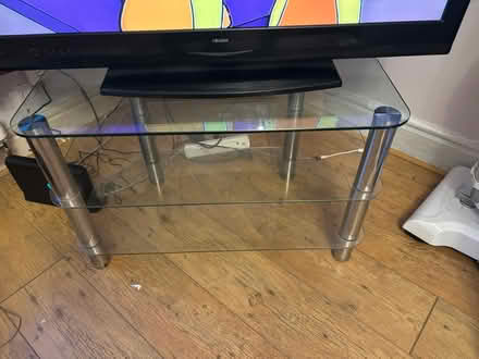 Photo of free Glass 3 tier TV stand (Swalwell, NE16) #1