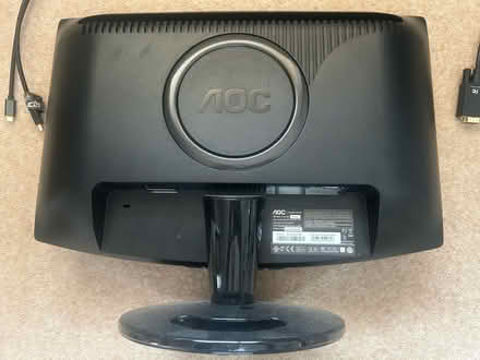 Photo of free Computer monitor + cables (Sheet GU31) #3