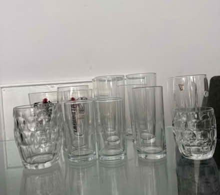 Photo of free 12 glasses (SW4 8jq) #1