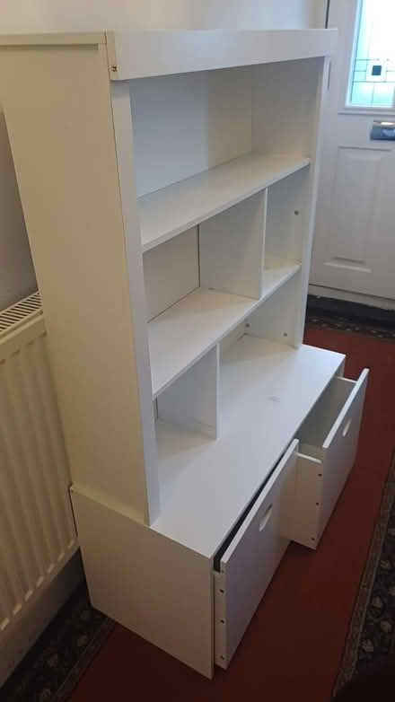 Photo of free Bookcase with drawers (Bearwood B67) #2