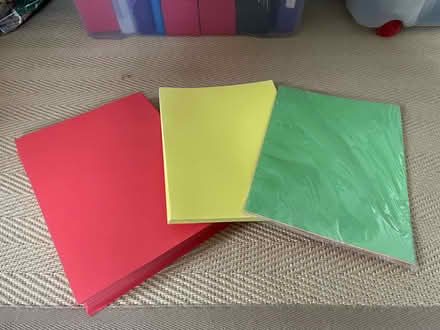 Photo of free Thick coloured paper (New Malden, KT3) #1