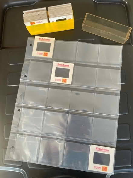 Photo of free 35mm slide plastic storage sheets (New Malden, KT3) #1