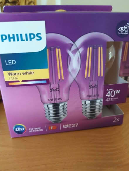 Photo of free 4 X E27 4.3W LED bulbs (Pennington SO41) #1