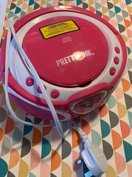 Photo of free Pink CD player and children’s CDs (Combe Down) #1