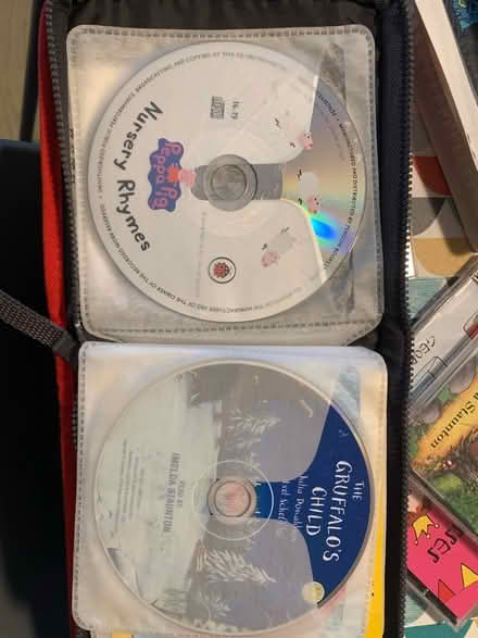 Photo of free Pink CD player and children’s CDs (Combe Down) #3