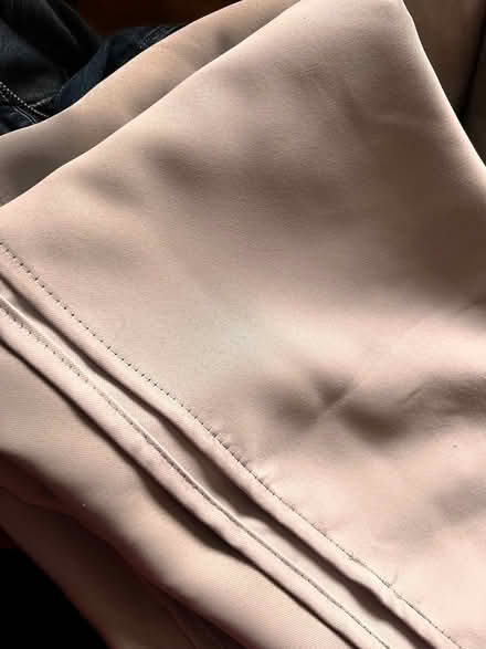 Photo of free 2 matching pairs thermal blackout curtains silver grey (Spondon DE21) #3