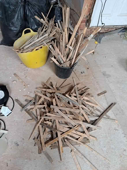 Photo of free Old roof batten for Kindling (Heswall) #1