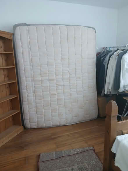 Photo of free Double/King size clean mattress (W7) #1