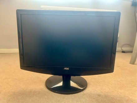 Photo of free Computer monitor + cables (Sheet GU31) #1
