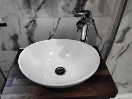 Photo of free Basin, tap and cupboard (Near Ivybridge) #1