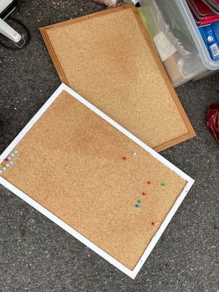 Photo of free X2 cork notice boards (Worthing BN11) #1