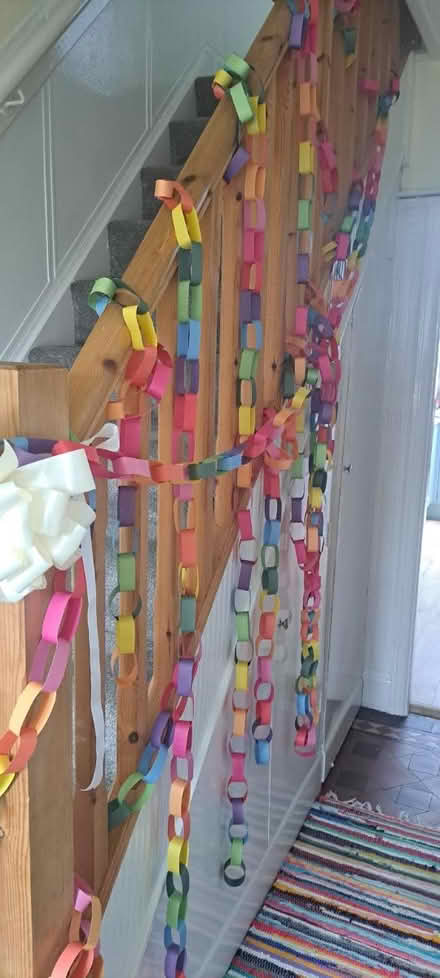 Photo of free Large amount of paper chains (CV6) #1
