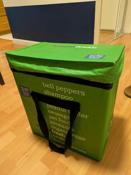 Photo of free Amazon Fresh container bag (Flynn Ave, Mountain View) #1