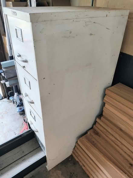 Photo of free Steel 4-drawer filing cabinet (Westmont) #2