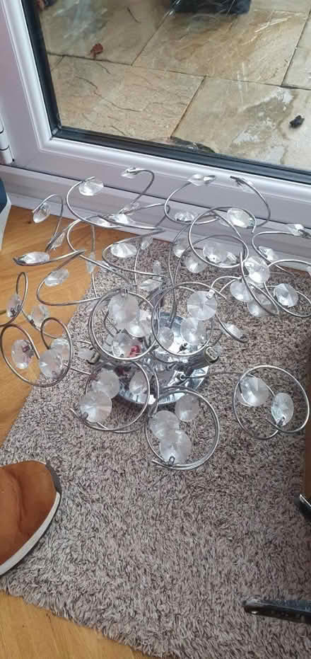 Photo of free Light fitting, crystal (Walsall WS3) #1
