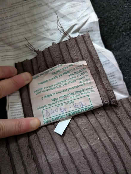Photo of free Moana 3 seater corner sofa (South Croydon CR2) #1