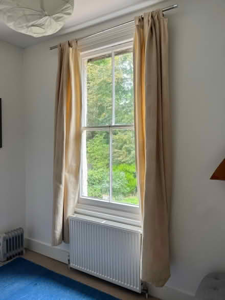 Photo of free Thick beige curtains (Crystal Palace) #2