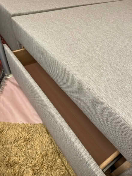 Photo of free Double divan base with two draws (Near Rottingdean) #2