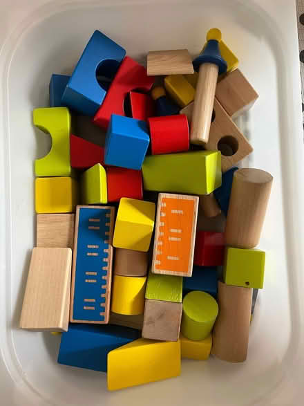 Photo of free Tractors and block toys (Lansdown GL50) #1