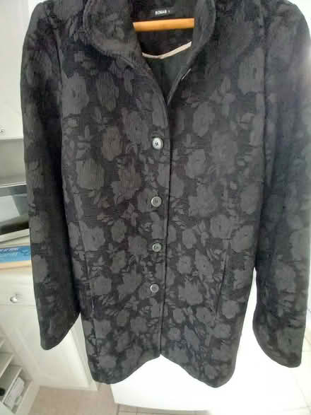 Photo of free Black Patterned Coat (CT6) #1