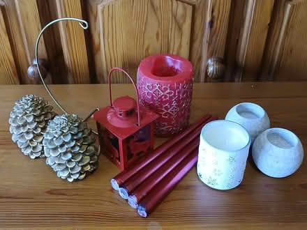 Photo of free Christmas candles and tea light holders (Willington DL15) #1