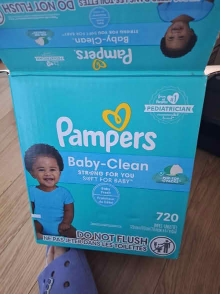Photo of free Baby Wipes - half full box (Warden/St. Clair) #1