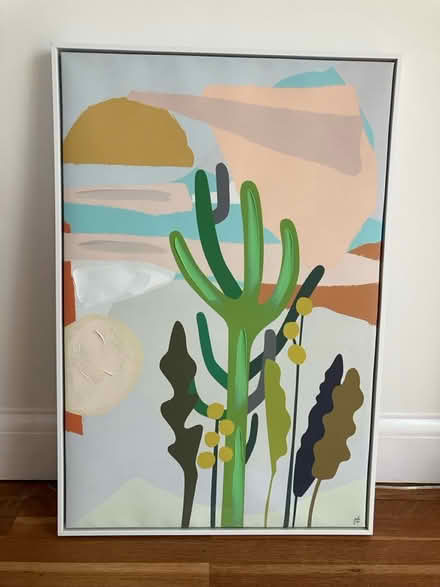 Photo of free Cactus Framed Canvas Picture (Brighton BN1) #1