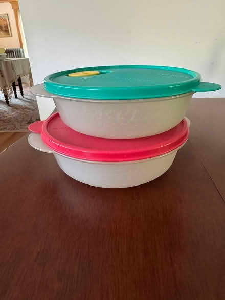 Photo of free Tupperware bowls vented lids 3 sets (Swarthmore) #3