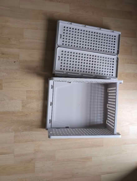 Photo of free Foldable organising baskets (Bathford) #1