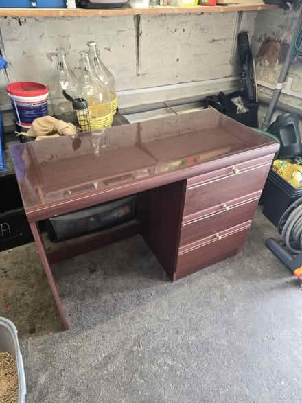 Photo of free Glass top desk (Woodside, DY2) #1