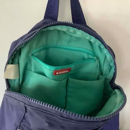 Photo of free Small blue rucksack (RH15) #3