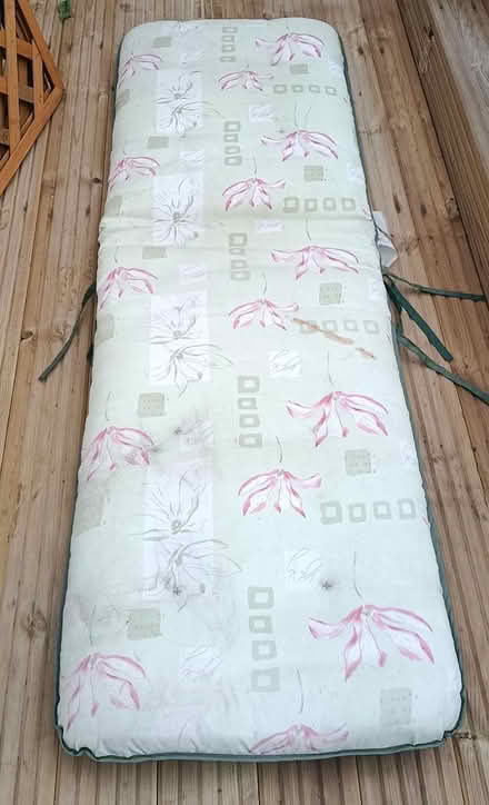 Photo of free Outdoor bed/chair cushion (Chellaston) #1