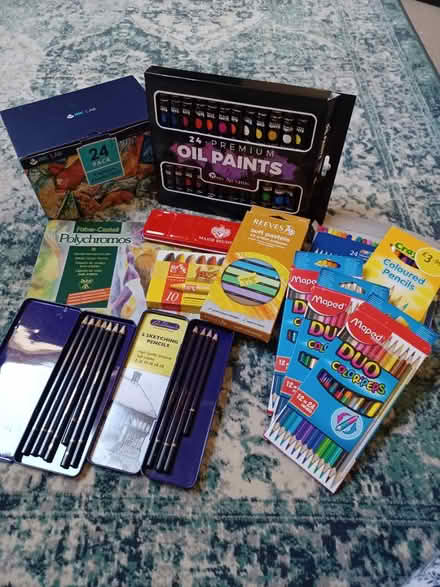 Photo of free Mix of art supplies (Cheltenham GL51) #1